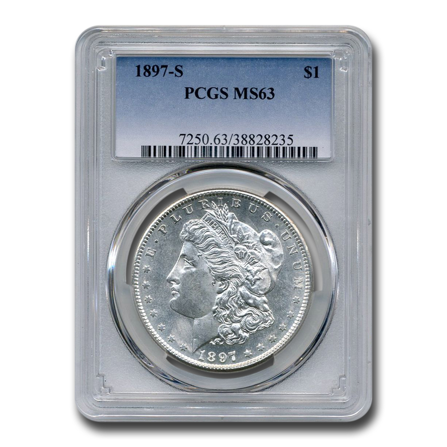 1897 S Morgan Silver Dollar Value - APMEX